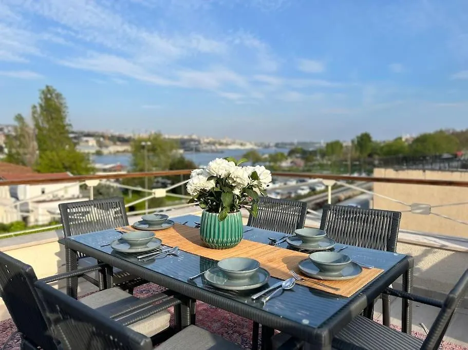 Waterfront Tiny House Bosphorus Istanbul With Exceptional Terrace Apartment Turkey